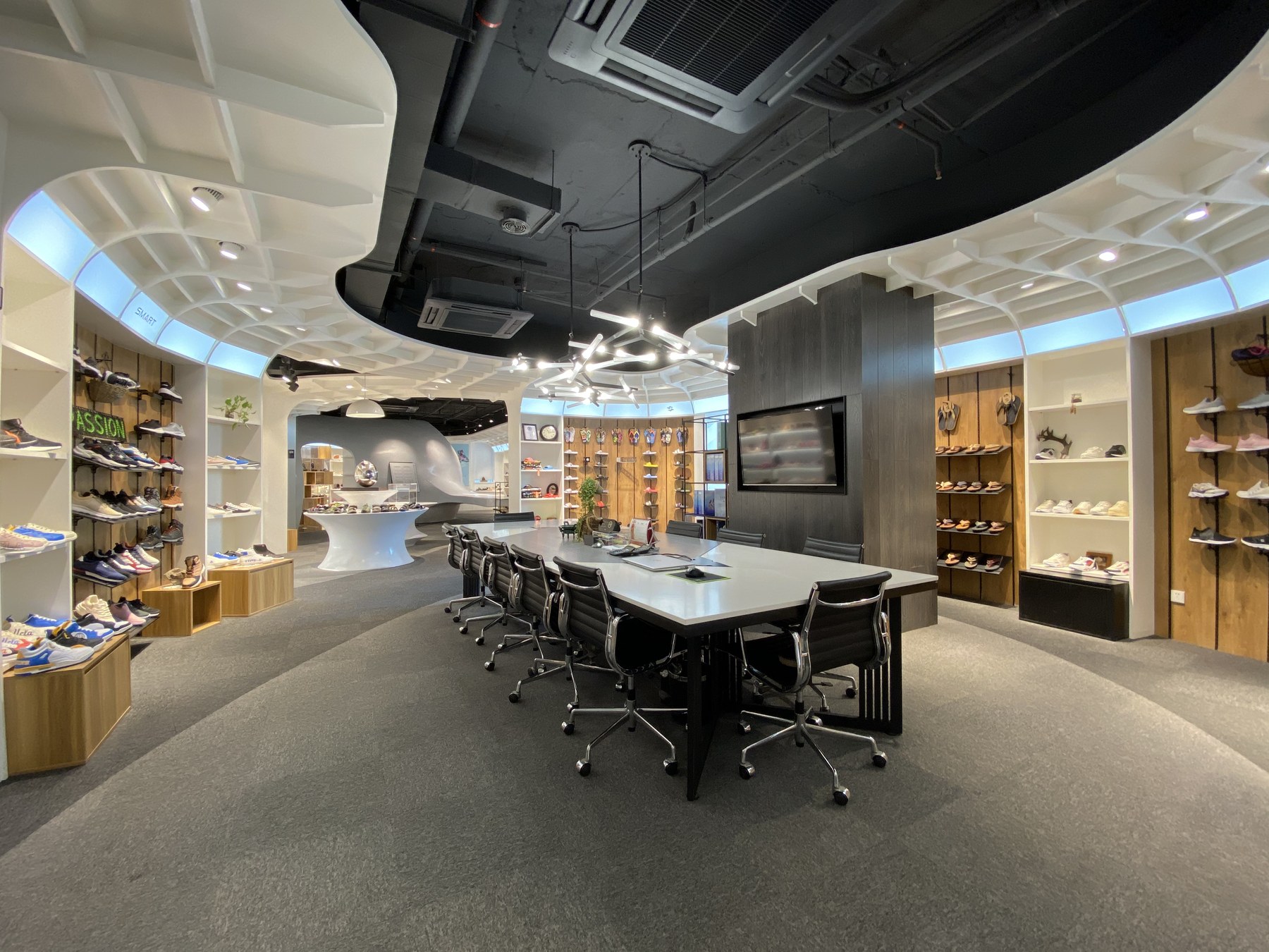 Winmamba footwear showroom and headquarters