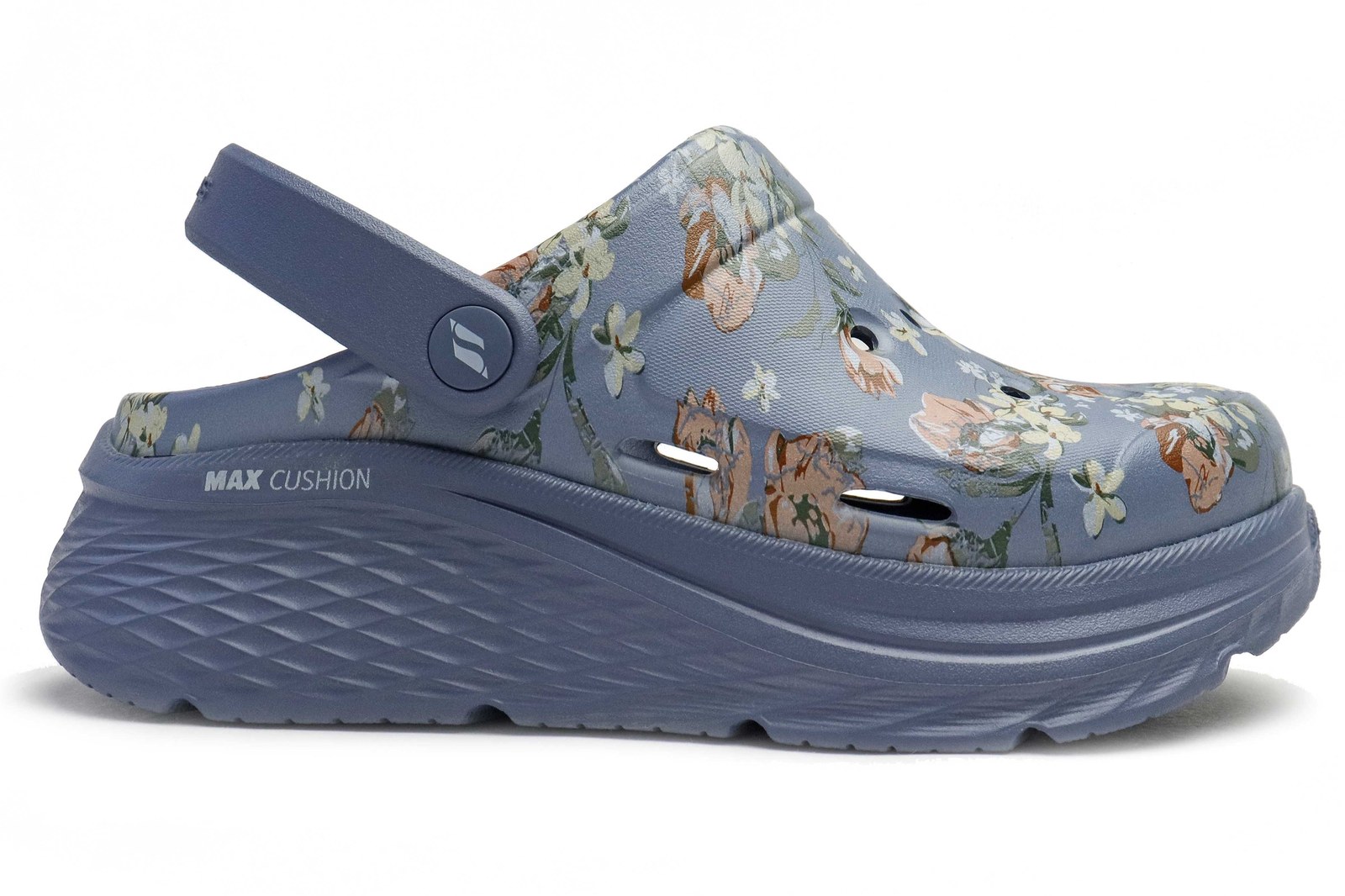 Printed platform EVA clog