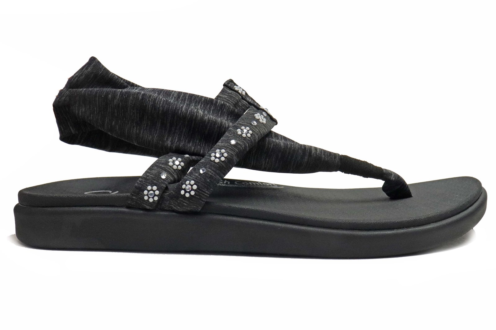 Black EVA comfort sandal
