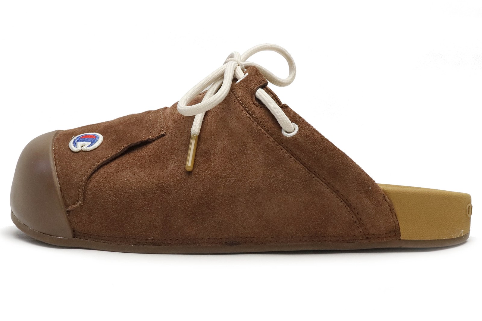 Brown fashion mule sandal