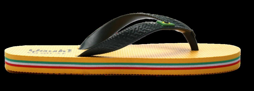 Men's striped summer flip-flop