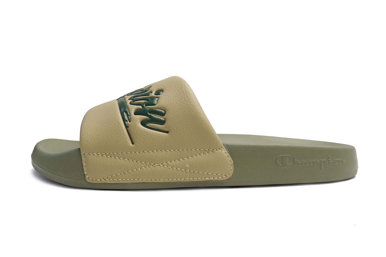 Casual woven strap slide sandal